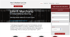 Desktop Screenshot of marchianolawcorp.com